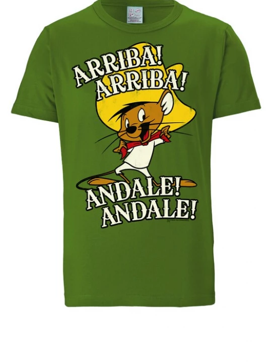 Foto van product LOGOSHIRT Shirt 'Looney Tunes - Speedy Gonzales' lichtgroen