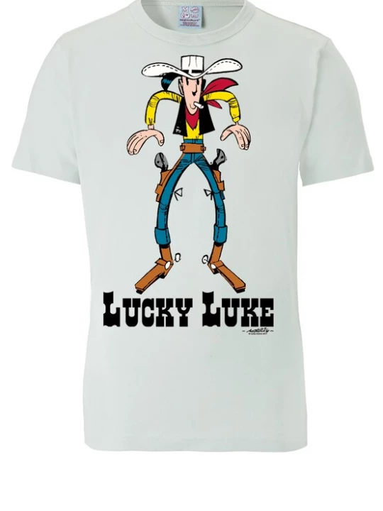 Foto van product LOGOSHIRT Shirt lichtblauw / gemengde kleuren / abrikoos