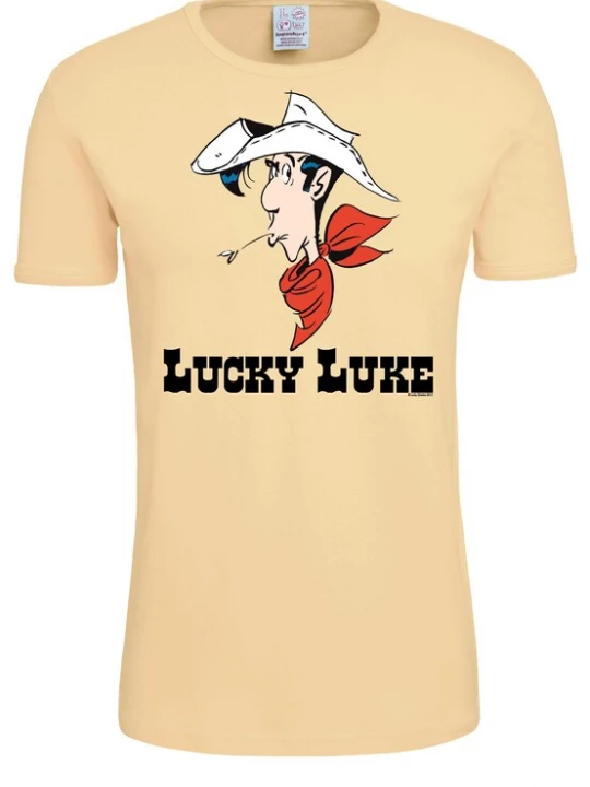 Foto van product LOGOSHIRT Shirt 'Lucky Luke' beige