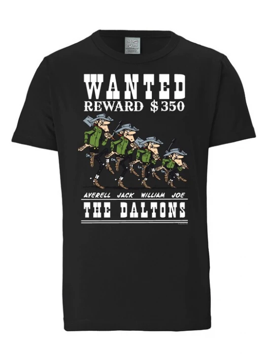 Foto van product LOGOSHIRT Shirt 'Lucky Luke - The Daltons' gemengde kleuren / zwart / wit