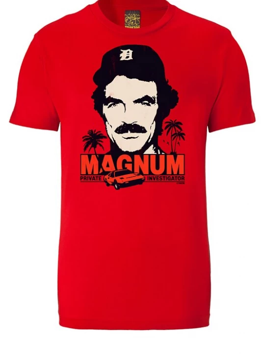 Foto van product LOGOSHIRT Shirt 'Magnum' rood