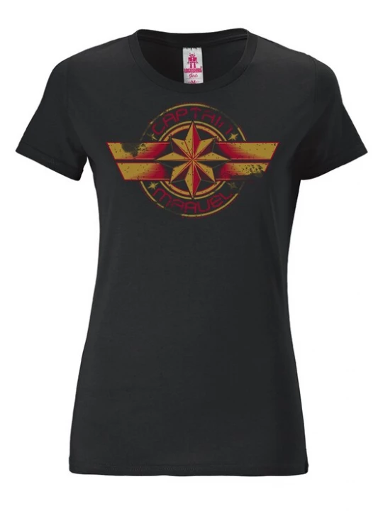 Foto van product LOGOSHIRT Shirt 'Marvel Comics' zwart