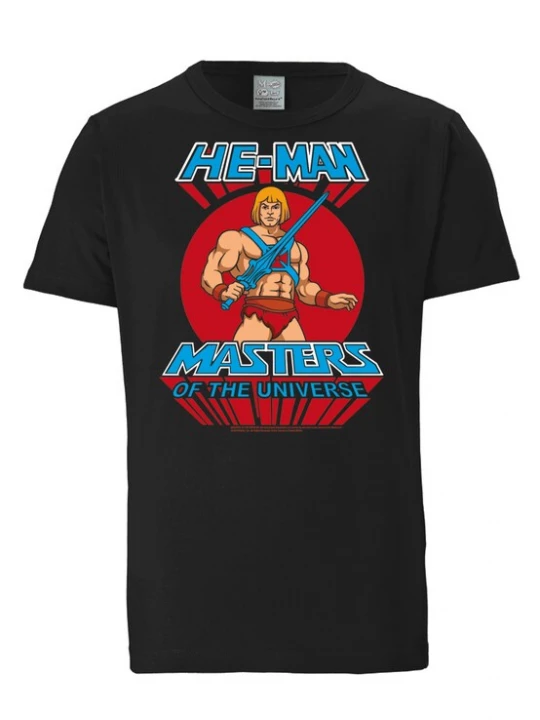 Foto van product LOGOSHIRT Shirt 'MOTU - He-Man' zwart