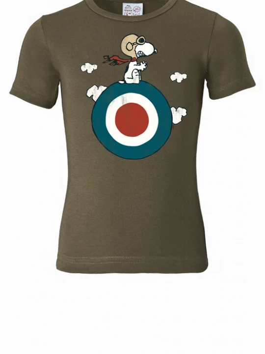 Foto van product LOGOSHIRT Shirt olijfgroen