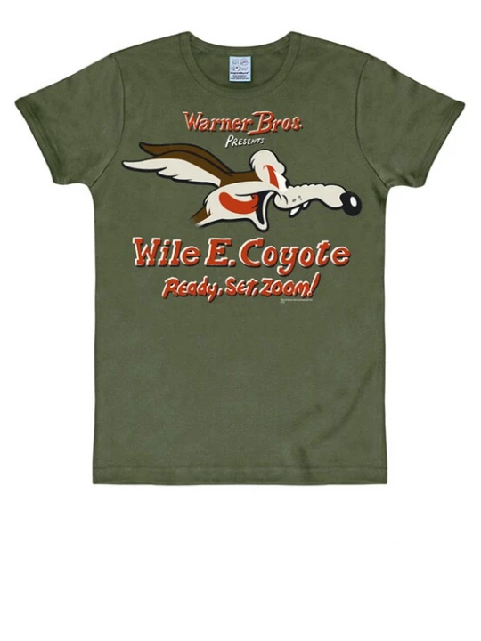 Foto van product LOGOSHIRT Shirt olijfgroen