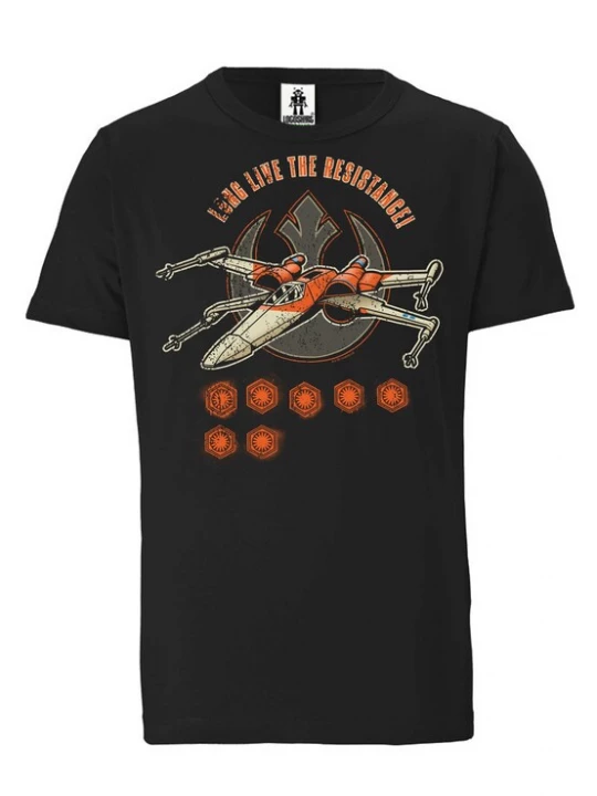 Foto van product LOGOSHIRT Shirt oranje / zwart