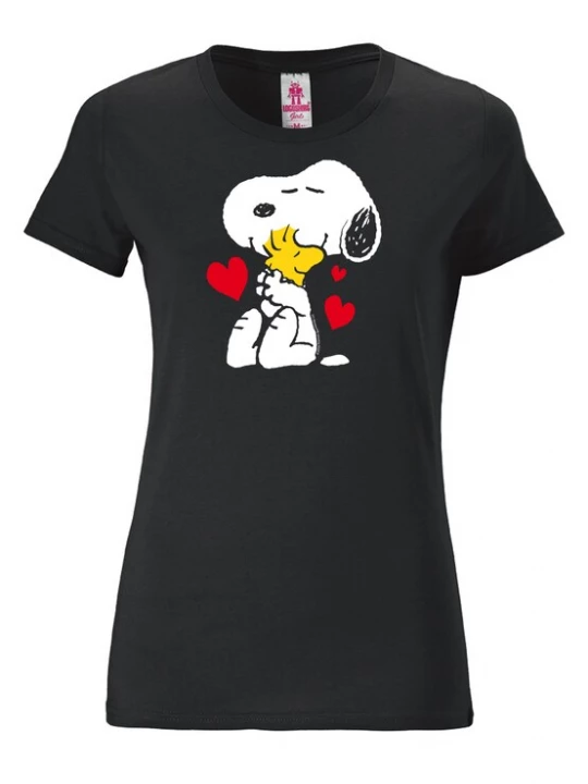 Foto van product LOGOSHIRT Shirt 'Peanuts - Best Friends' zwart