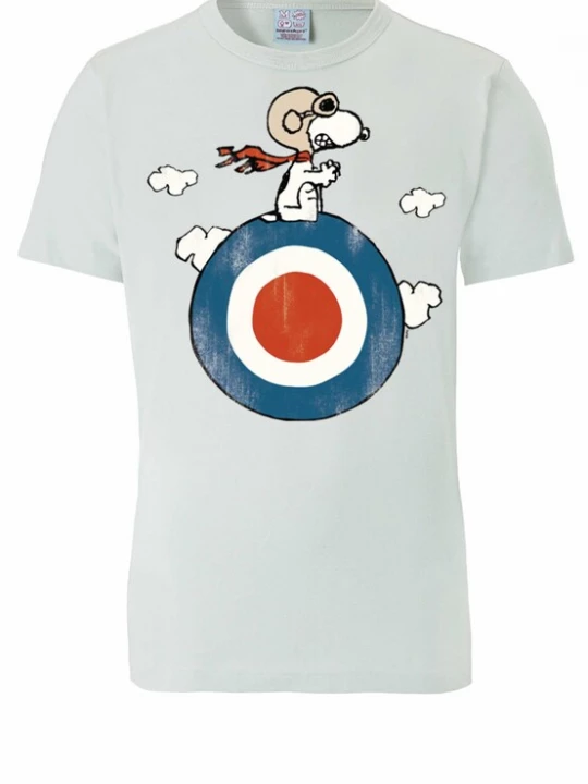 Foto van product LOGOSHIRT Shirt 'Peanuts - Snoopy' lichtblauw
