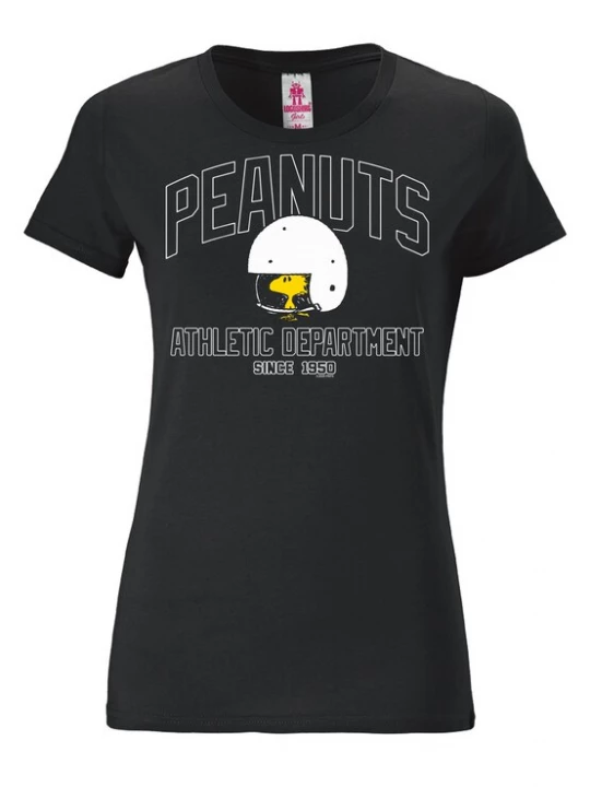 Foto van product LOGOSHIRT Shirt 'Peanuts – Woodstock' geel / zwart / wit