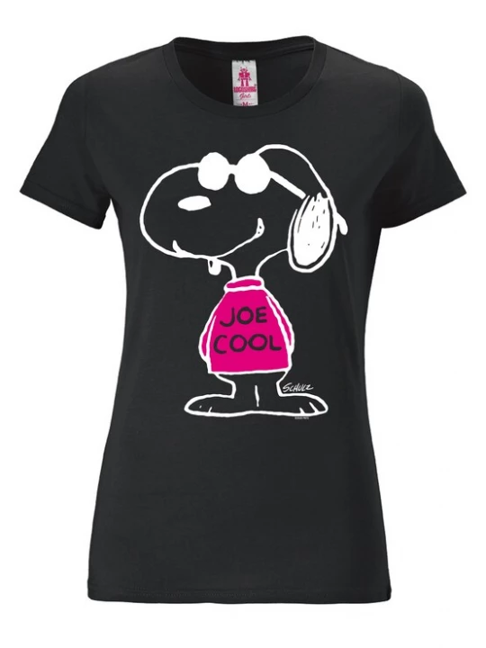 Foto van product LOGOSHIRT Shirt pink / zwart / wit