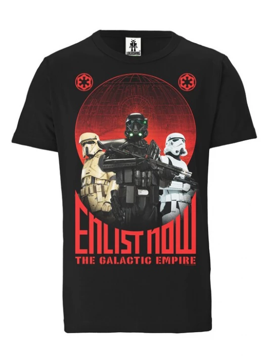 Foto van product LOGOSHIRT Shirt rood / zwart