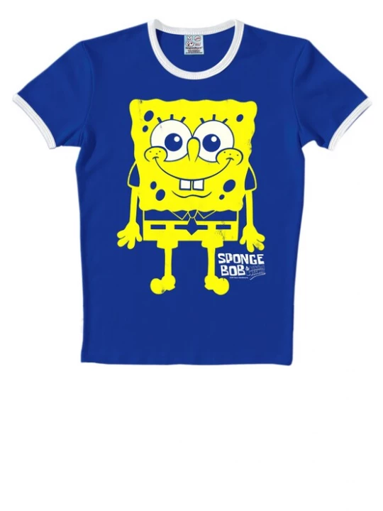 Foto van product LOGOSHIRT Shirt royal blue / koningsblauw / wit