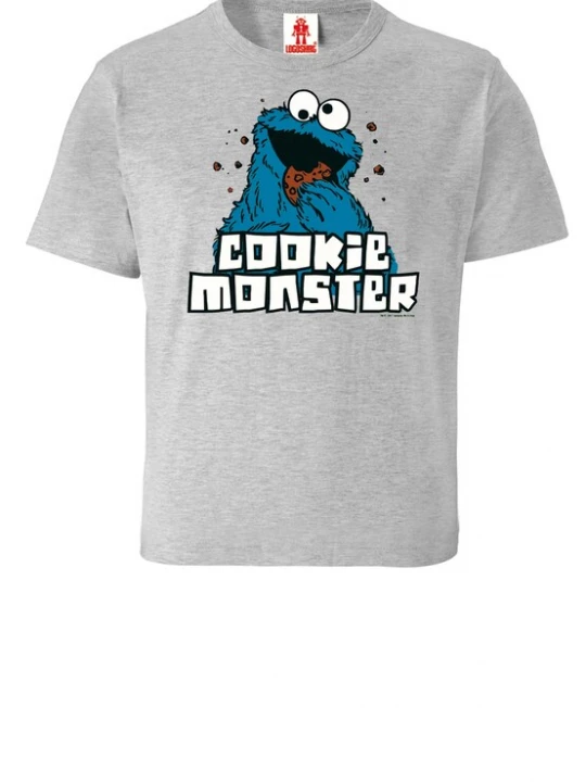 Foto van product LOGOSHIRT Shirt 'Sesamstraße' grijs / gemengde kleuren