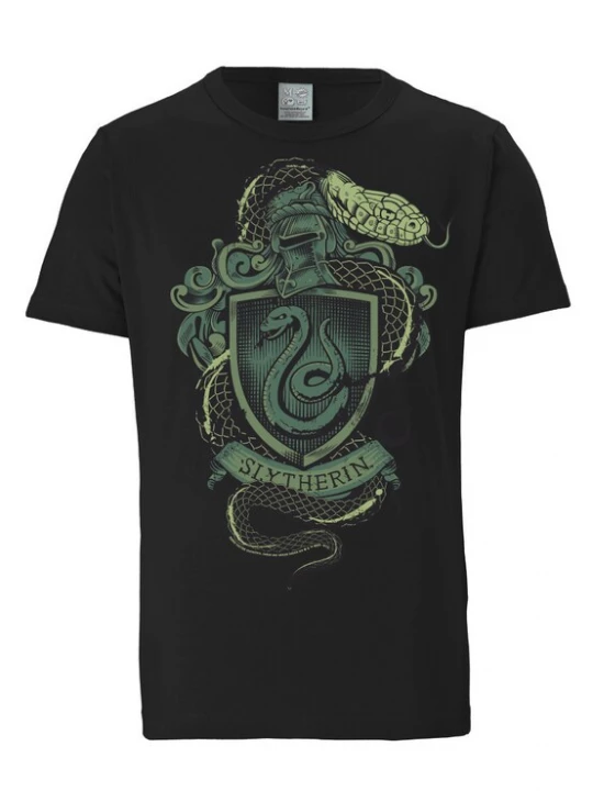 Foto van product LOGOSHIRT Shirt 'Slytherin' zwart