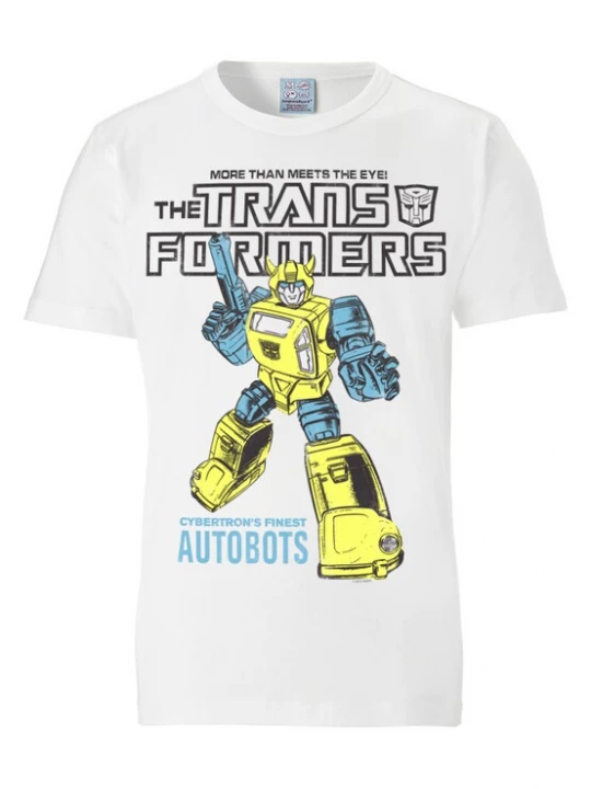 Foto van product LOGOSHIRT Shirt smoky blue / geel / wit