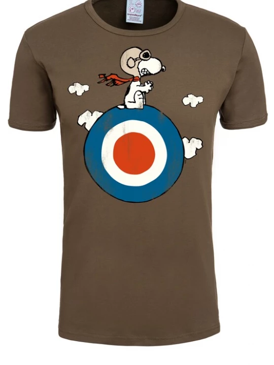 Foto van product LOGOSHIRT Shirt 'Snoopy' blauw / olijfgroen / rood / wit