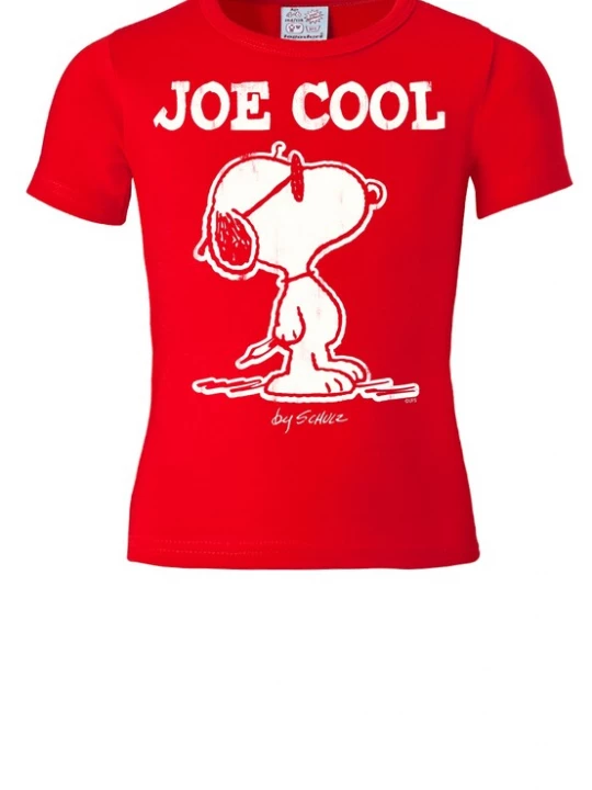Foto van product LOGOSHIRT Shirt 'Snoopy - Peanuts' rood / wit