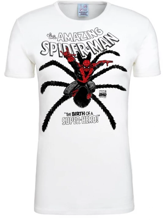 Foto van product LOGOSHIRT Shirt 'Marvel Comics' gemengde kleuren / wit