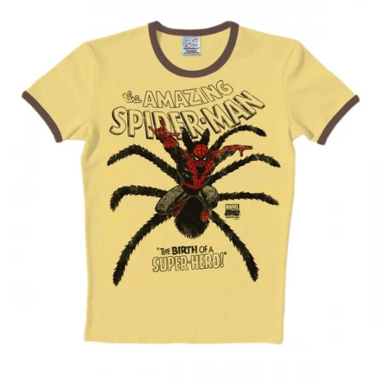 Foto van product LOGOSHIRT Shirt 'Spider-Man' bruin
