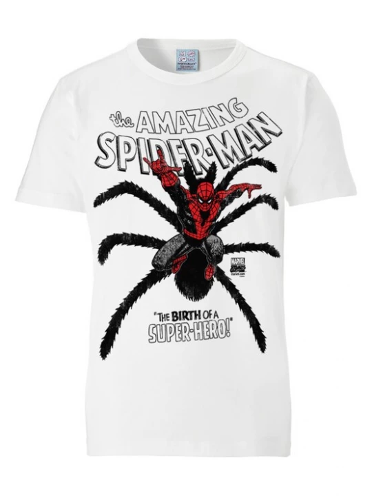 Foto van product LOGOSHIRT Shirt 'Spider-Man' rood / zwart / wit