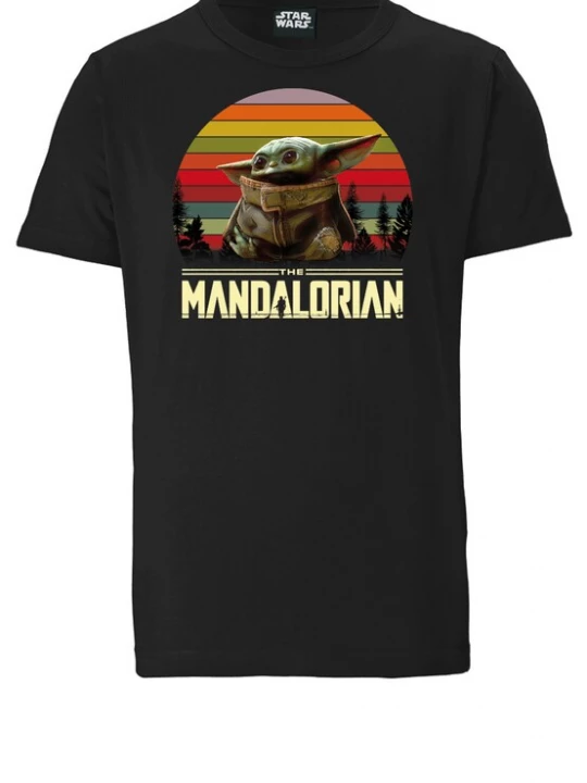 Foto van product LOGOSHIRT Shirt 'Star Wars - Baby Yoda' zwart