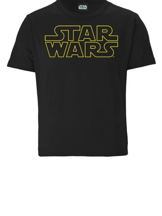 Foto van product LOGOSHIRT Shirt 'Star Wars' geel / zwart