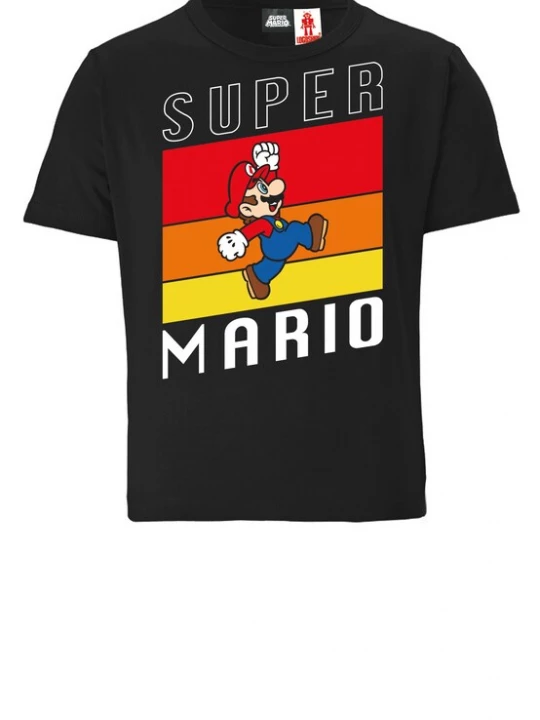 Foto van product LOGOSHIRT Shirt 'Super Mario' zwart