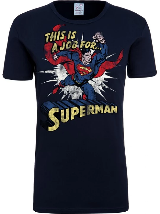 Foto van product LOGOSHIRT Shirt 'Superman' blauw