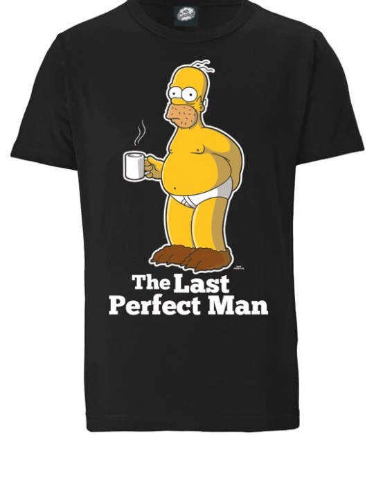 Foto van product LOGOSHIRT Shirt 'The Simpsons' bruin / geel / zwart / wit