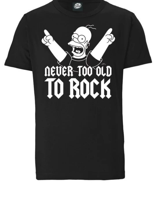 Foto van product LOGOSHIRT Shirt 'Simpsons - Homer Simpson' zwart