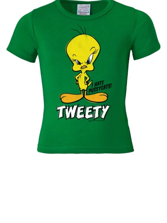 Foto van product LOGOSHIRT Shirt 'Tweety - I Hate Pussycats Vogel' geel / groen
