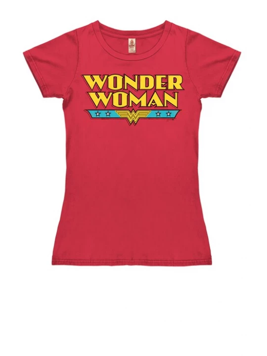 Foto van product LOGOSHIRT Shirt 'Wonder Woman' rood