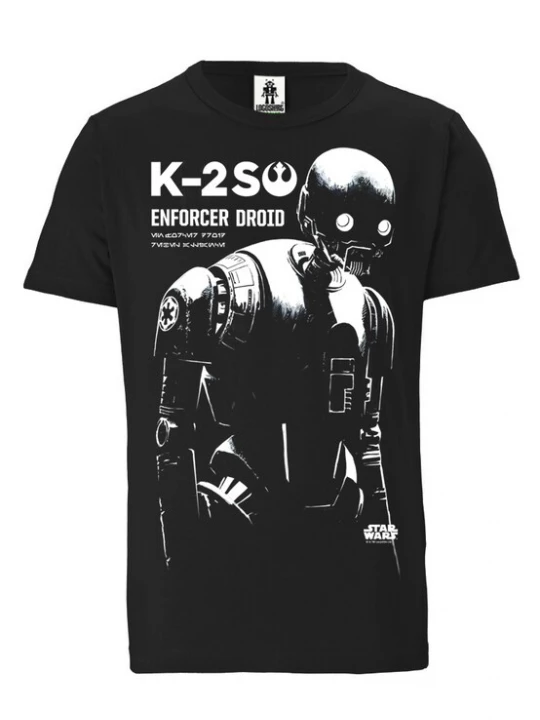 Foto van product LOGOSHIRT Shirt zwart / wit