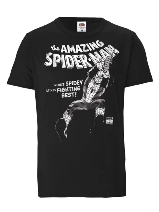 Foto van product LOGOSHIRT Shirt zwart / wit