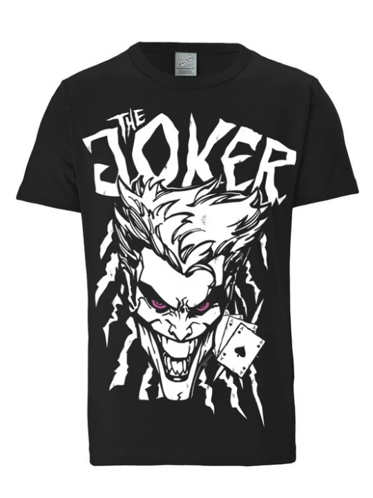 Foto van product LOGOSHIRT Shirt zwart / wit