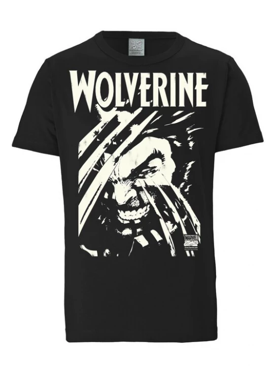 Foto van product LOGOSHIRT Shirt zwart / wit