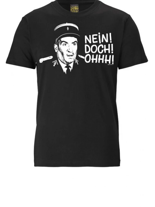 Foto van product LOGOSHIRT Shirt zwart / wit