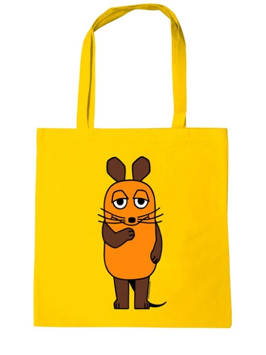 Foto van product LOGOSHIRT Shopper bruin / geel / oranje