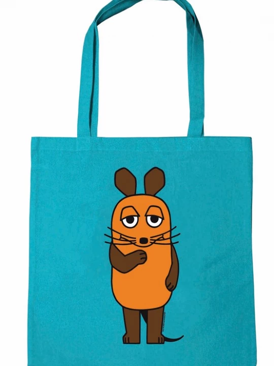 Foto van product LOGOSHIRT Shopper 'Die Sendung mit der Maus - Maus' turquoise