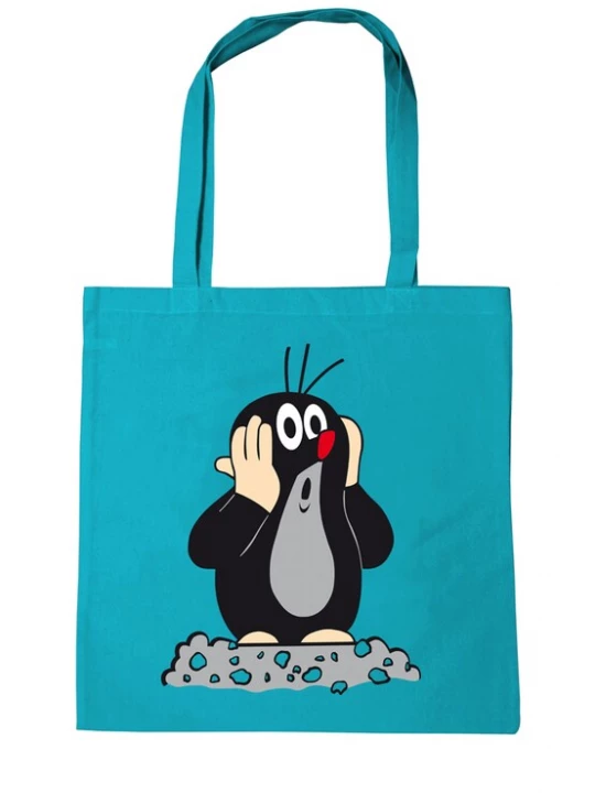 Foto van product LOGOSHIRT Shopper turquoise / smoky blue / zwart