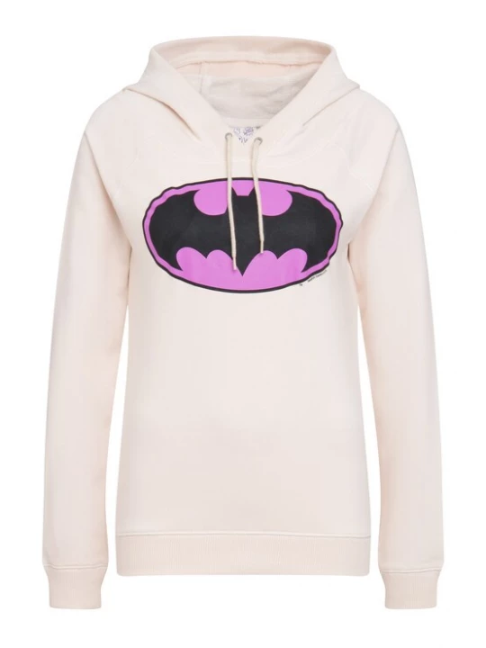 Foto van product LOGOSHIRT Sweatshirt 'DC Comics - Batman' lichtbeige / lila / zwart