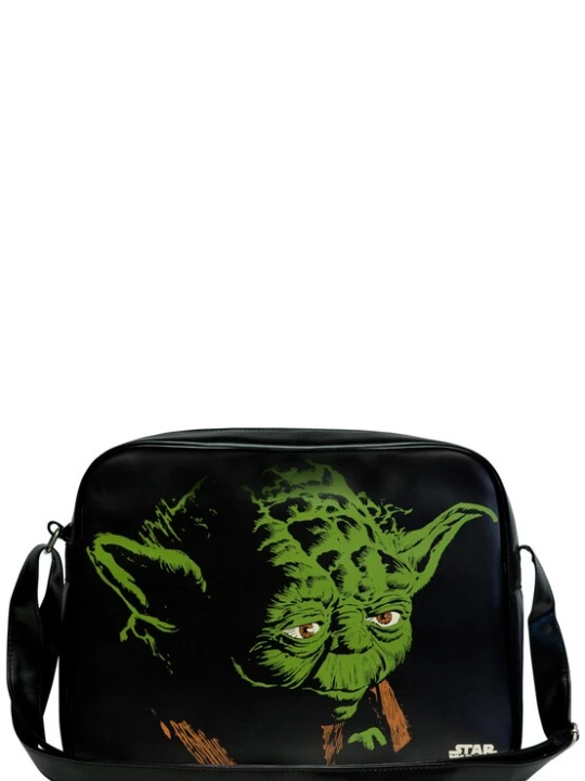 Foto van product LOGOSHIRT Tas 'Yoda - Krieg der Sterne' groen / zwart