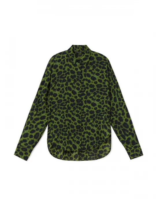 Foto van product Lola Casademunt Blouse groen / zwart