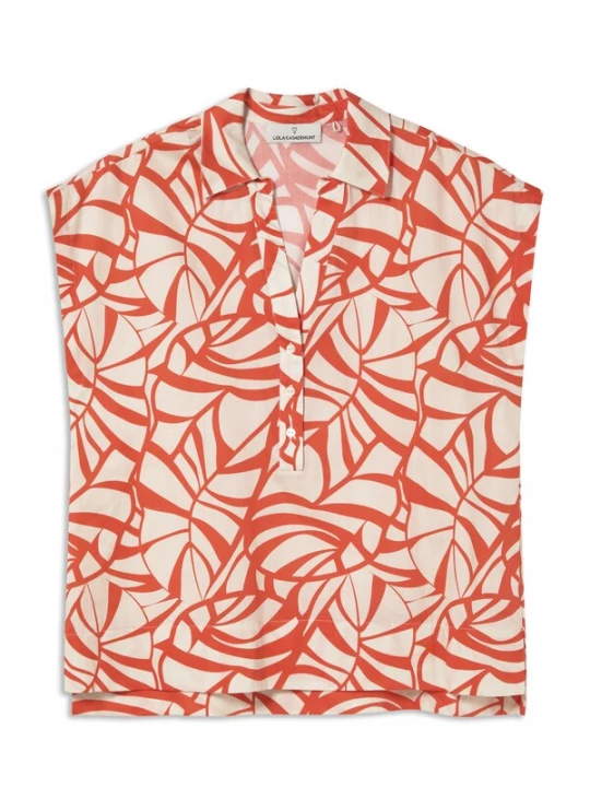 Foto van product Lola Casademunt Blouse lichtbeige / oranje
