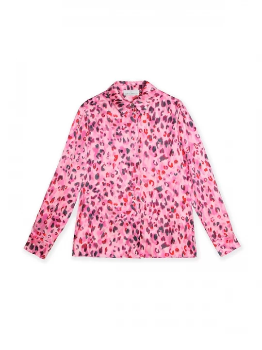 Foto van product Lola Casademunt Blouse navy / rosa / donkerroze
