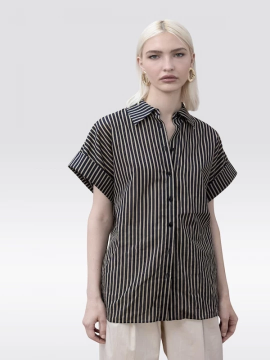 Foto van product Lola Casademunt Blouse zwart / wit