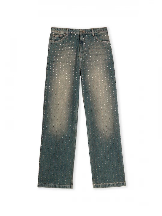 Foto van product Lola Casademunt Jeans donkerblauw / goud