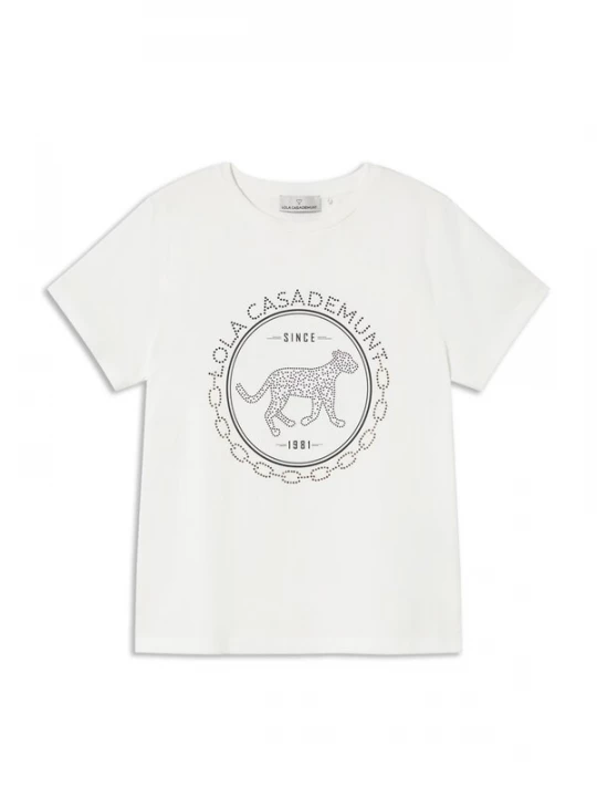 Foto van product Lola Casademunt Shirt goud / zwart / wit