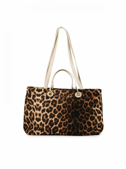 Foto van product Lola Casademunt Shopper bruin / cappuccino / donkerbruin