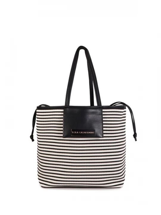 Foto van product Lola Casademunt Shopper zwart / wit